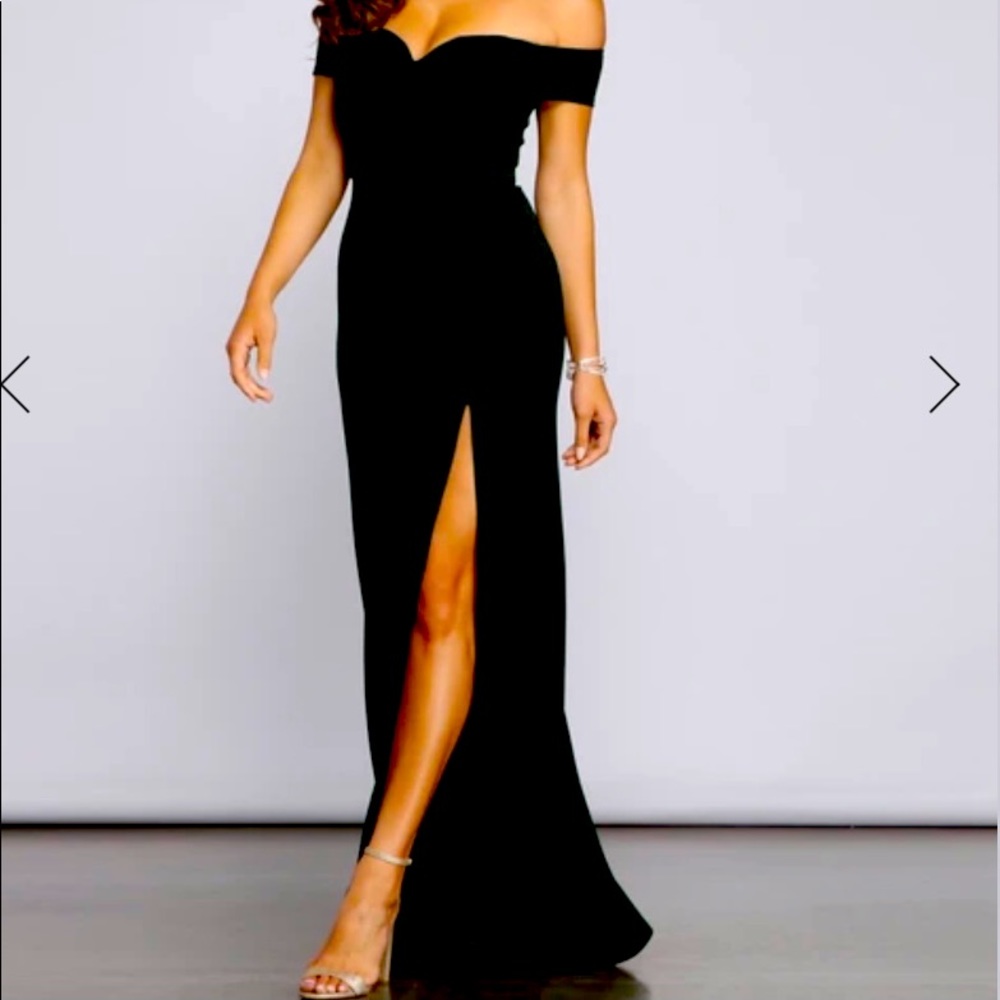Black Formal Windsor Dress Size 3
